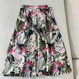 Topshop high-waisted midi skirt